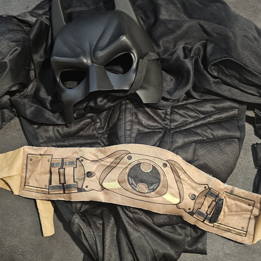 Batman Black and Tan Costume for Kids